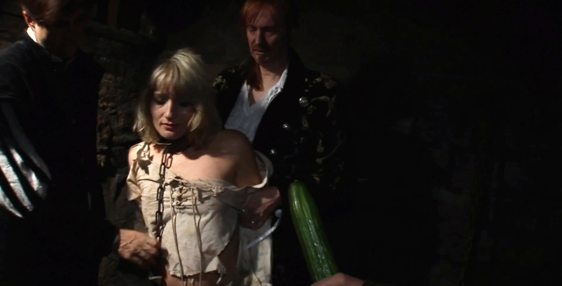 Wench Amalia is Punished with Gang Bang Blowjobs & BDSM Fun